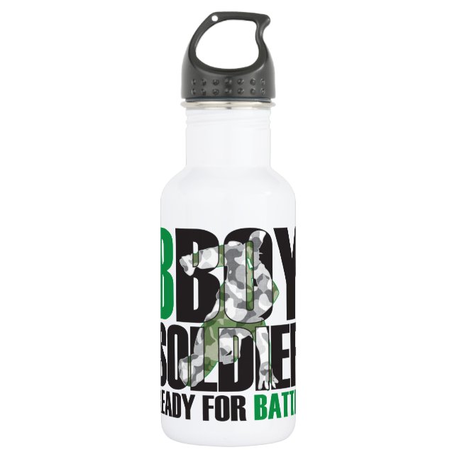 BBoy Soldier 532 Ml Water Bottle (Front)
