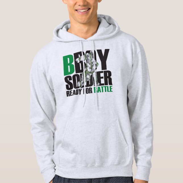 BBoy Soldier Hooded Sweatshirt (Front)