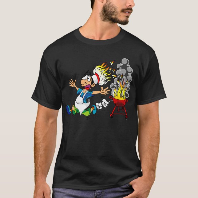 BBQ Accident T-Shirt (Front)
