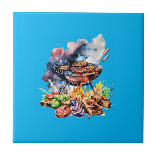 BBQ and grill Tile (Front)