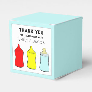 BBQ Baby Shower Favor Box