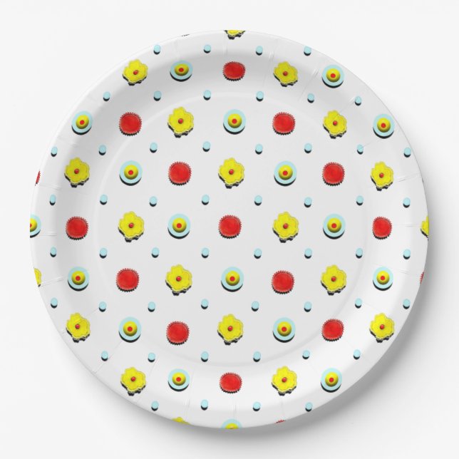 BBQ Baby Shower Paper Plate (Front)