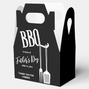 BBQ Backyard Party Favor Box