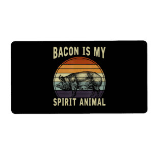 BBQ Bacon est mon esprit animal barbecue