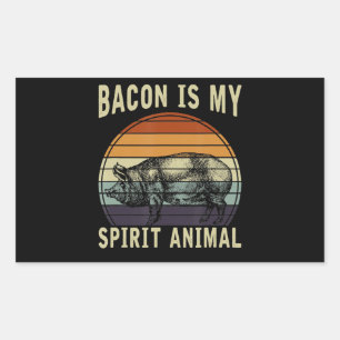 BBQ   Bacon Is My Spirit Animal BBQ Sticker