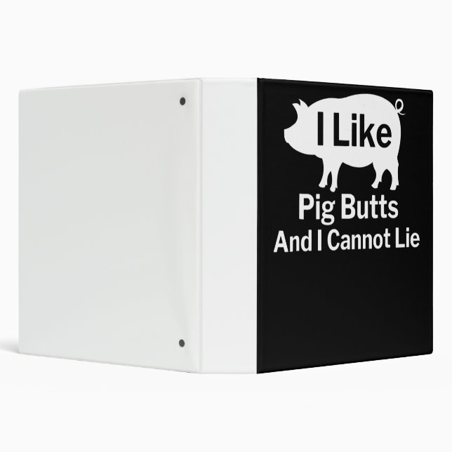 BBQ | BBQ I Like Pig Butts And I Cannot Lie Binder (Background)