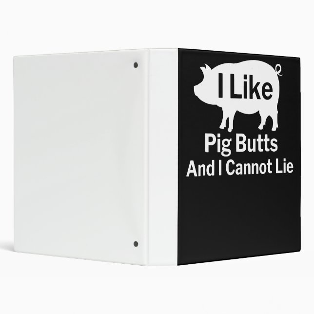 BBQ | BBQ I Like Pig Butts And I Cannot Lie Binder (Background)