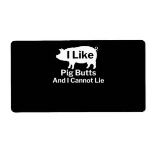 BBQ BBQ J'Aime Les Boutons De Cochon Et Je Ne Pe