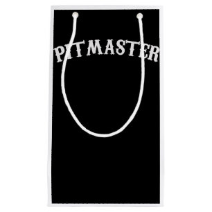 BBQ   BBQ Pitmaster Chef Dad Fars Day Small Gift Bag