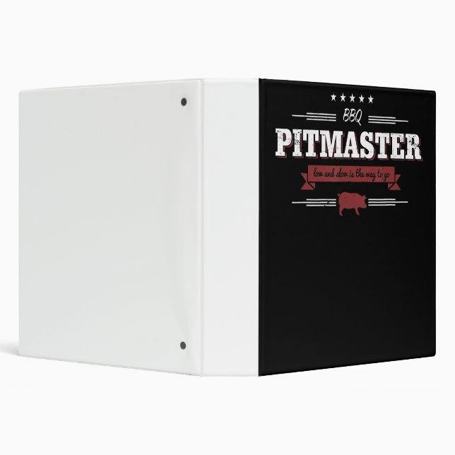 BBQ | BBQ Pitmaster Low And Slow Is Way To Funny Binder (Background)