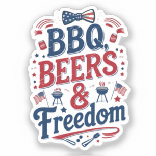 BBQ, Beers & Freedom – Retro 4th of July Vibes