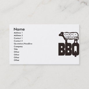 BBQ BUSINESS CARD
