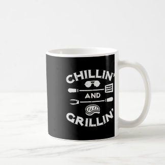 Bbq Chillin And Grillin Byrbecue Pit Men Women Kid Coffee Mug