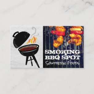 BBQ Cooking   Culinary Business Card
