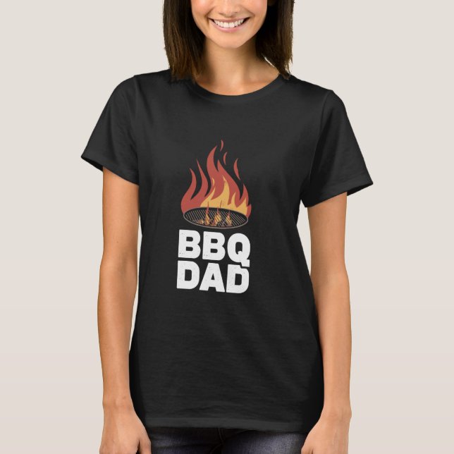 BBQ Dad Pun Smoked Meat Designs about Smoking Meat T-Shirt (Front)
