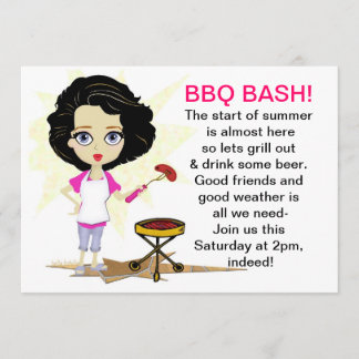 BBQ Diva Invitation