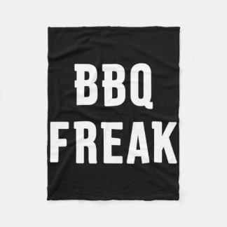 Bbq Freak 1  Fleece Blanket