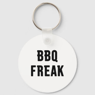Bbq Freak Keychain