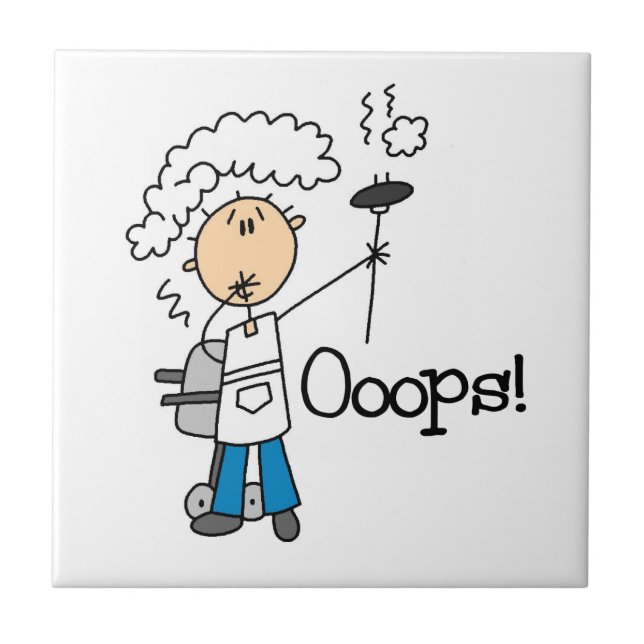 BBQ Gone Bad Tile (Front)