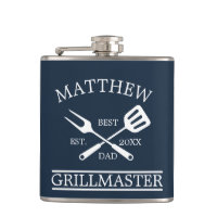 BBQ Grill Master Personalized Best Dad Father's