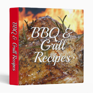 BBQ & Grill Recipes Binder