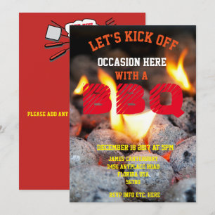 BBQ Invitation for Any Occasion -