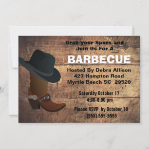 BBQ Invitations