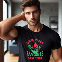 BBQ Is My Favourite Season Christmas Colours 