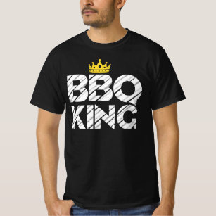 BBQ King For Dad BBQ Grill Dad Grilling Pitmaster T-Shirt