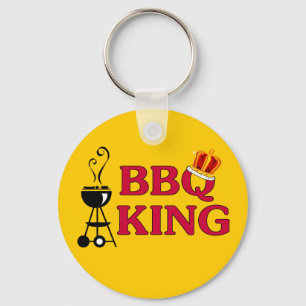 BBQ King Keychain
