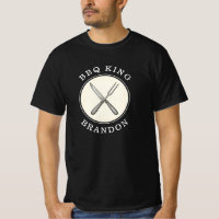 BBQ King Knife & Fork Grill Dad Name