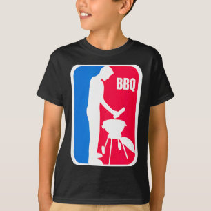 Bbq league - men's funny barbecue cookout grill T-Shirt