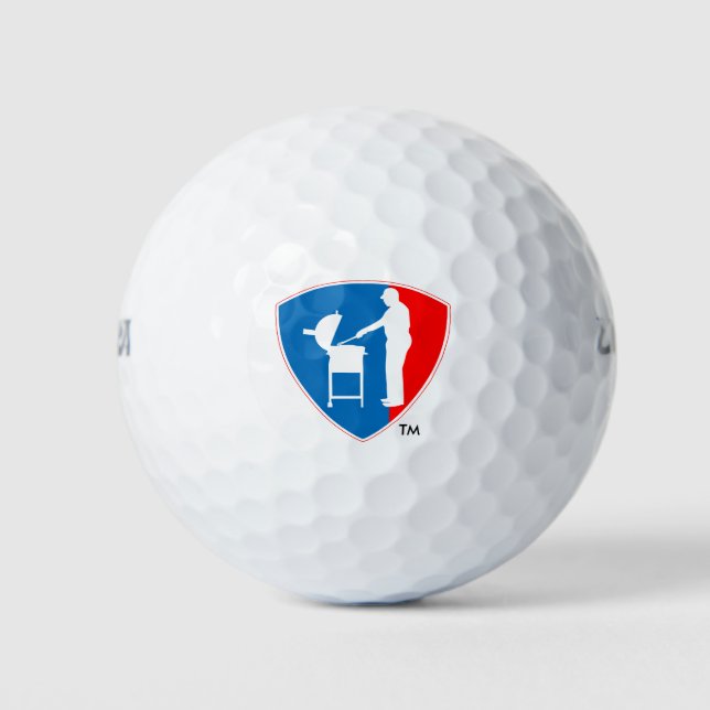 BBQ Logo Golf Balls (Front)