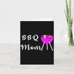 Bbq mom grill mother barbeque grillmeister griller card