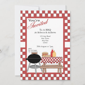 BBQ Party Invitation