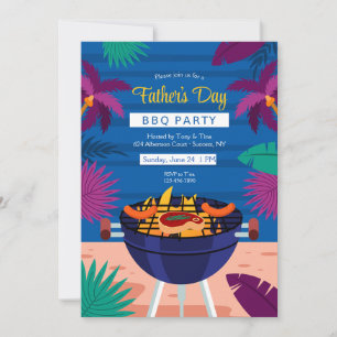 BBQ Party Invitation