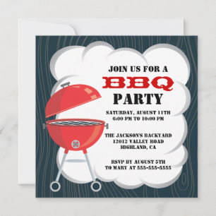 BBQ Party Invitation