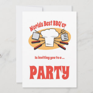 BBQ Party Invitation