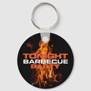BBQ Party Keychain