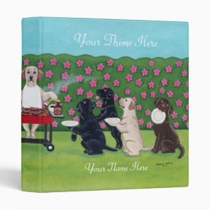 BBQ Party Labs in the Azalea Garden Binder