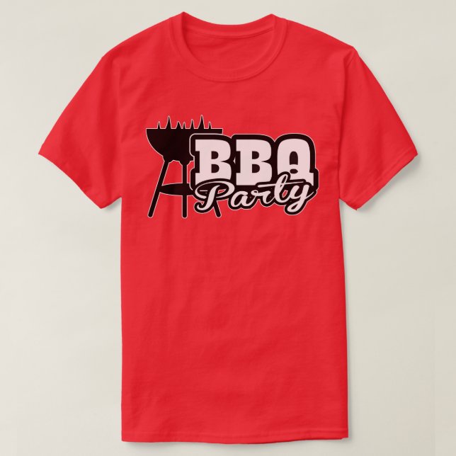 BBQ Party T-Shirt (Design Front)