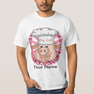 BBQ Pig Out Chef t-shirt