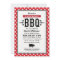 BBQ Pig Roast Red Gingham Birthday