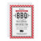 BBQ Pig Roast Red Gingham Birthday