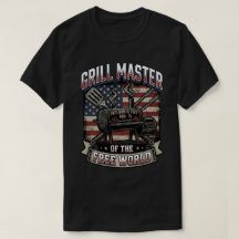 BBQ Pit Master Freedom USA Barbecue Flag