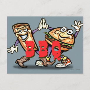 BBQ POSTCARD