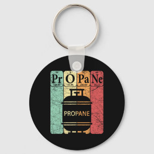Bbq Propane Periodic Table Elements Grill Bbq Love Keychain