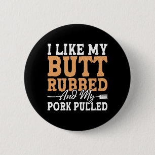 Bbq Rk Lover Bbq 2 Inch Round Button