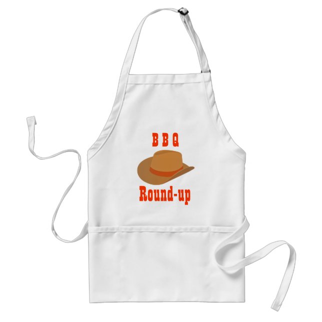 "BBQ Roundup" Grilling Apron (Front)