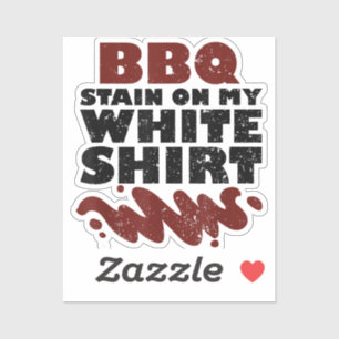 BBQ Stain on my White 
